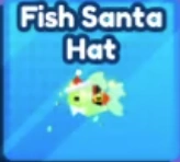Fish Santa Hat artwork