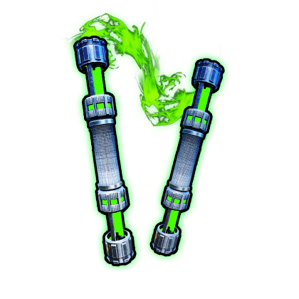 Toxic Nunchucks artwork