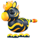 Flaming Zebra artwork
