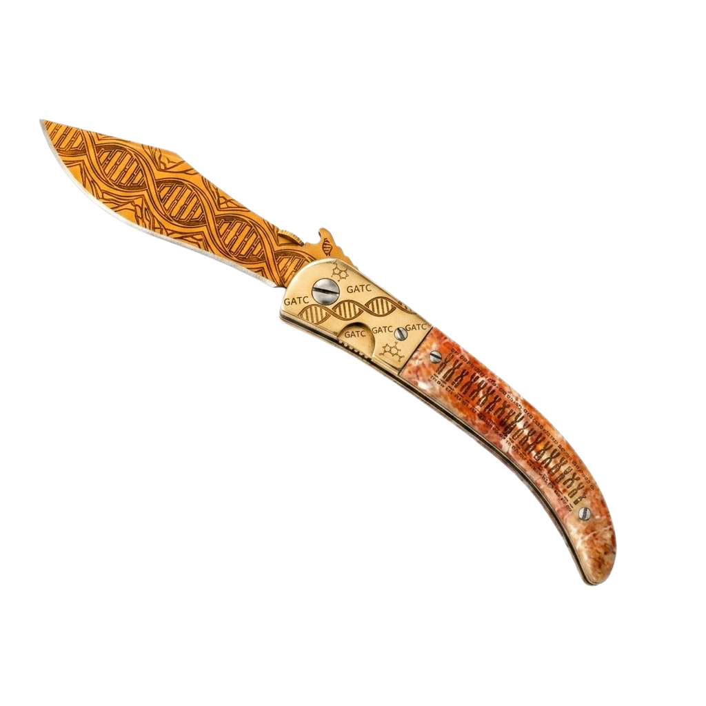 NAVAJA KNIFE | DNA INSCRIPTION artwork