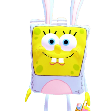 Easter Bunny SpongeBob artwork
