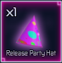 Release Party Hat artwork