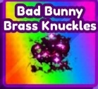 Bad Bunny Brass Knuckles artwork