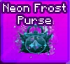 Neon Frost Purse Purse artwork