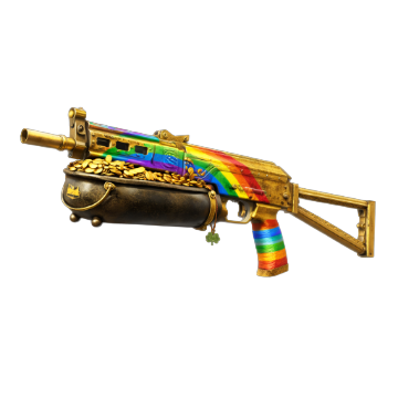PP-BIZON | GOLDEN RAINBOW artwork