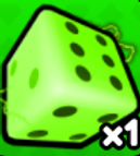 Green Aura Dice artwork