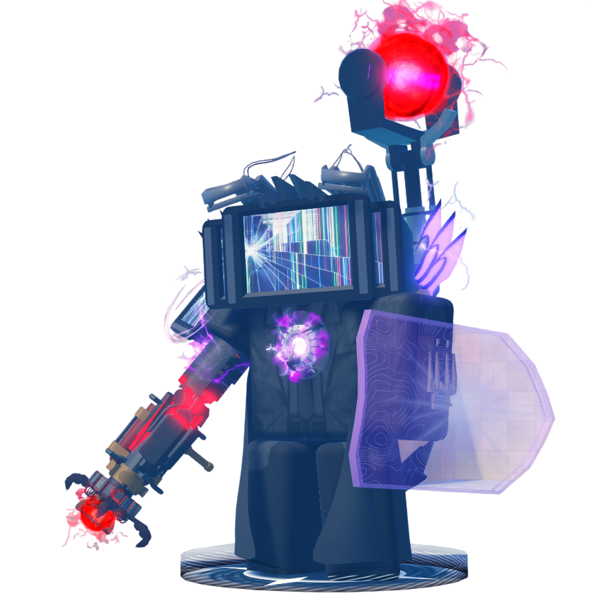 Severely Injured Upgraded Titan TV Man artwork