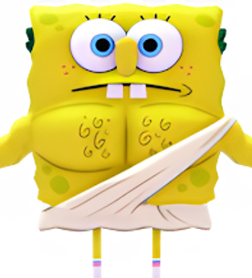 Olympian Spongebob artwork