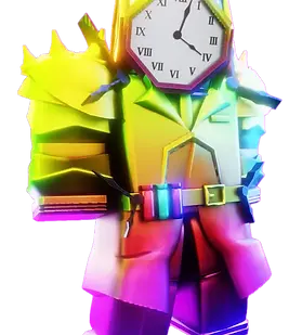 Rainbow Future Large Clockman artwork