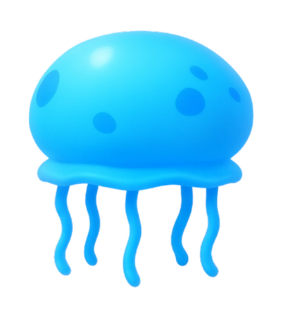 Blue Jellyfish artwork