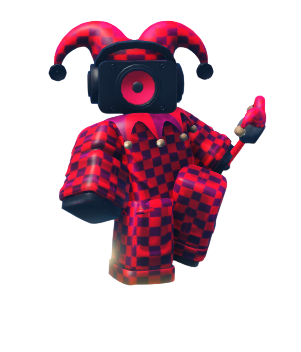 Jester Speakerman artwork