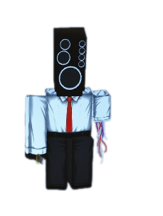 Injured large Speakerman artwork