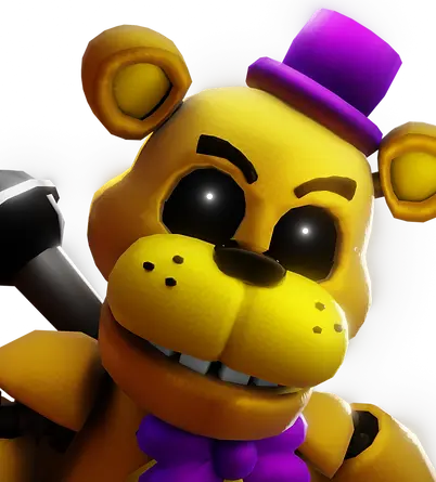 Shiny Golden Freddy artwork
