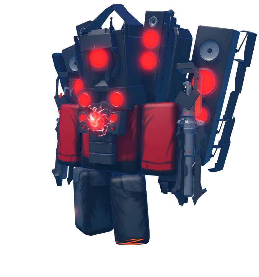 Upgraded Giant Speakerman artwork