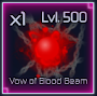 Vow of Blood Beam artwork