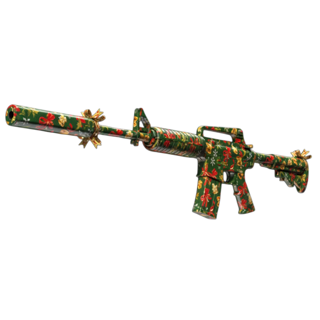 M4A1-S | GIFT WRAPPED artwork