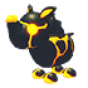 Volcanic Rhino artwork