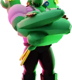 Titan Cactus Man artwork