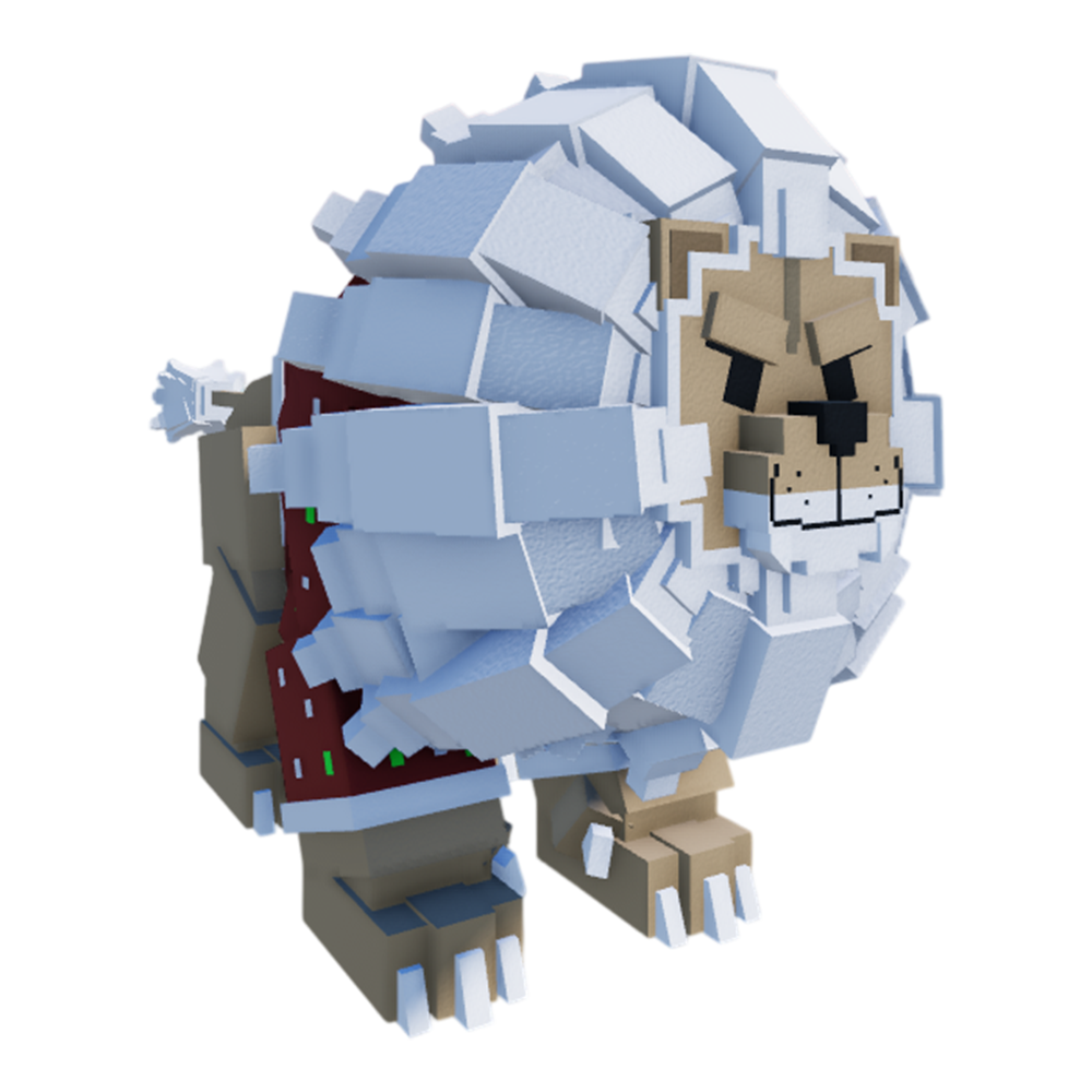 Festive Lion artwork