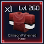 Crimson Patterned Haori artwork