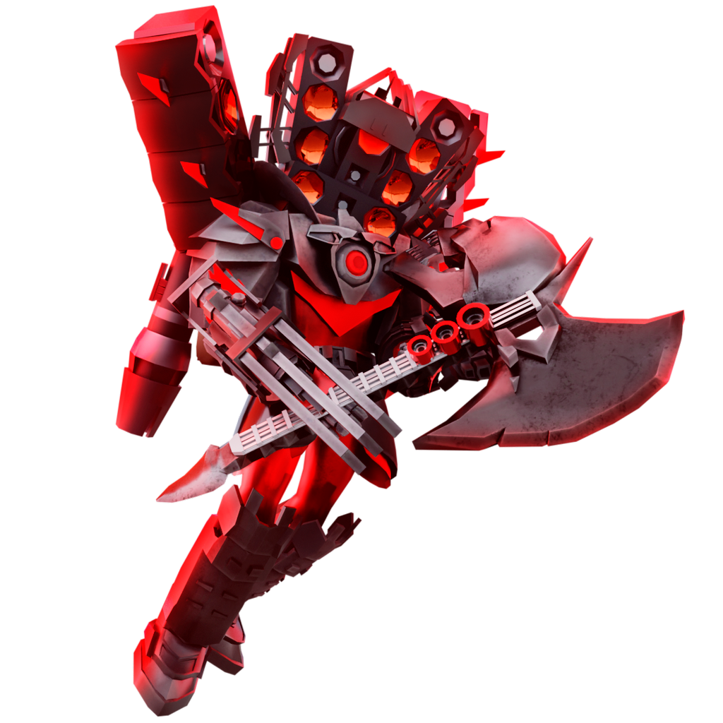 Axe Upgraded Titan Speakerman artwork
