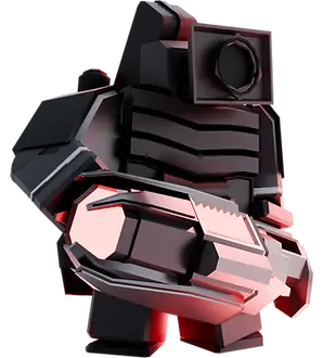 Large Laser Cameraman artwork