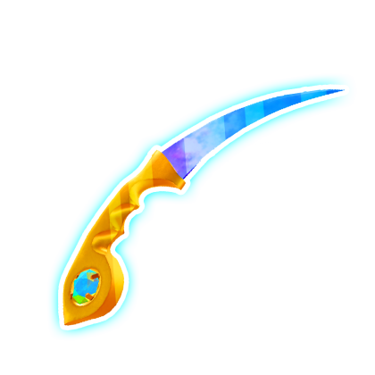 Gold Karambit artwork