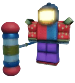 Balloon Pop TV Man artwork