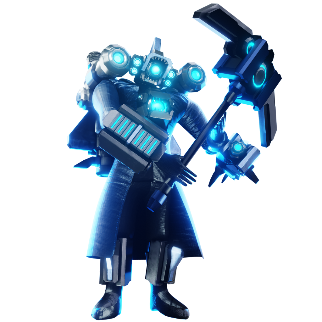 Titan Shark Speakerman artwork