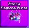 Starry Elegance Purse artwork