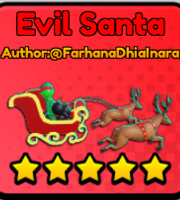Evil Santa artwork