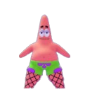 Fishnet Patrick artwork