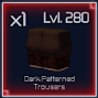 Dark Patterned Trousers artwork