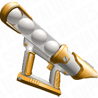 Gold Snowcannon artwork