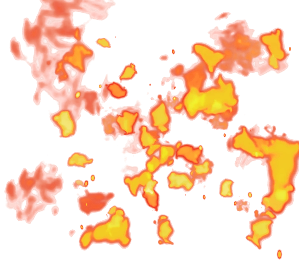 Ignited artwork
