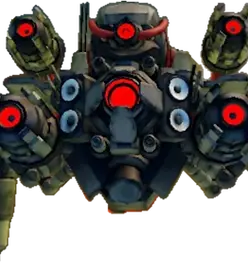Disaster Scientist Mech artwork
