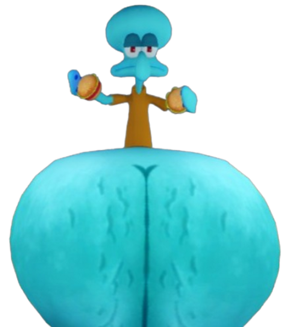 Patty Obsessed Squidward artwork