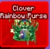 Clover Rainbow Purse artwork