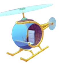 Sandy's Helicopter artwork