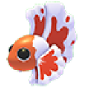 Orange Betta Fish artwork