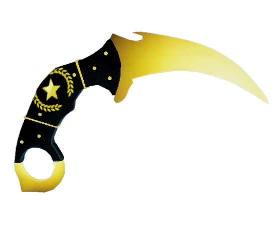 Karambit Gold artwork