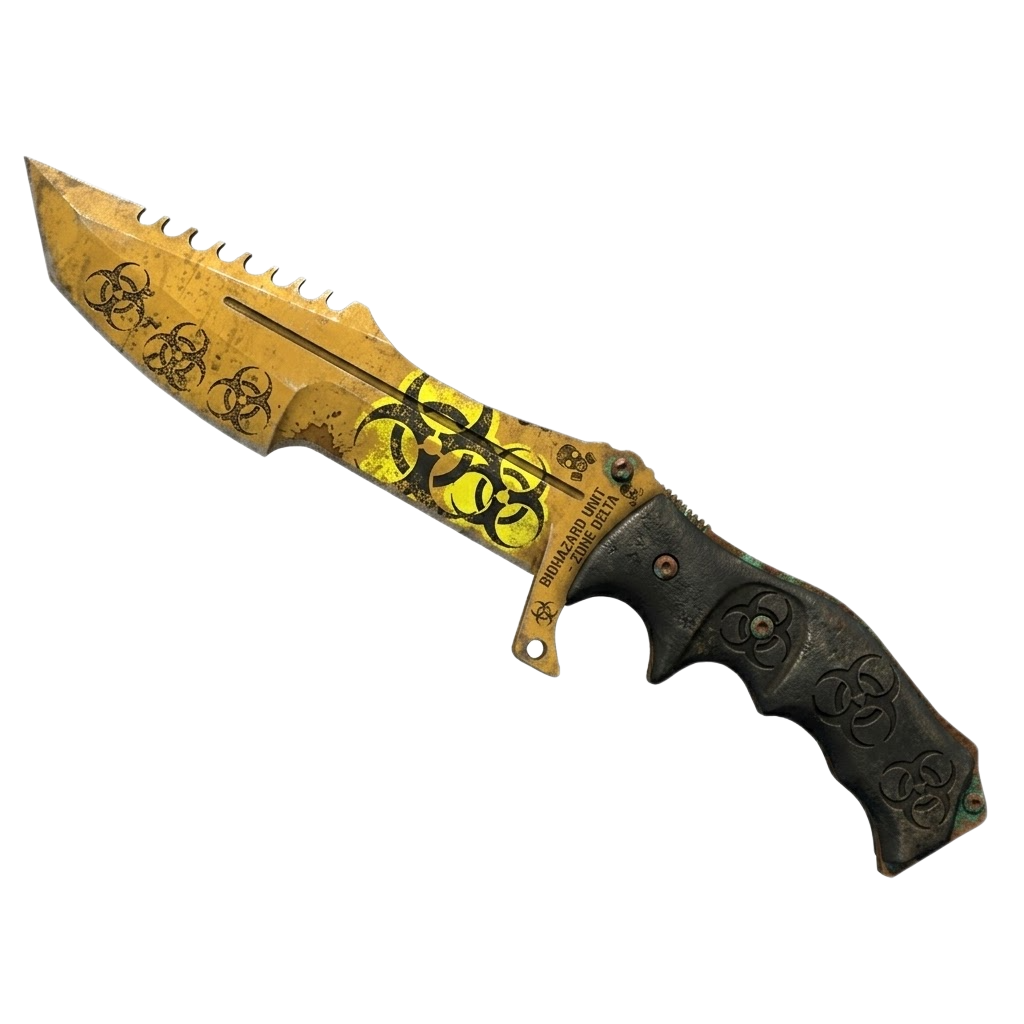 HUNTSMAN KNIFE | BIOLOGICAL HAZARD artwork