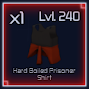 Hard Boiled Prisoner Shirt artwork