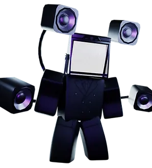 Speaker Large TV Man artwork
