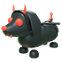 Halloween Evil Dachshund artwork
