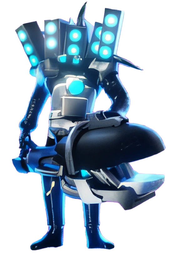Titan Orca Speakerman artwork