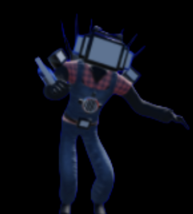 Titan Grill Tv Man artwork