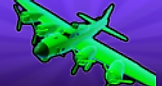 Toy B-17 artwork