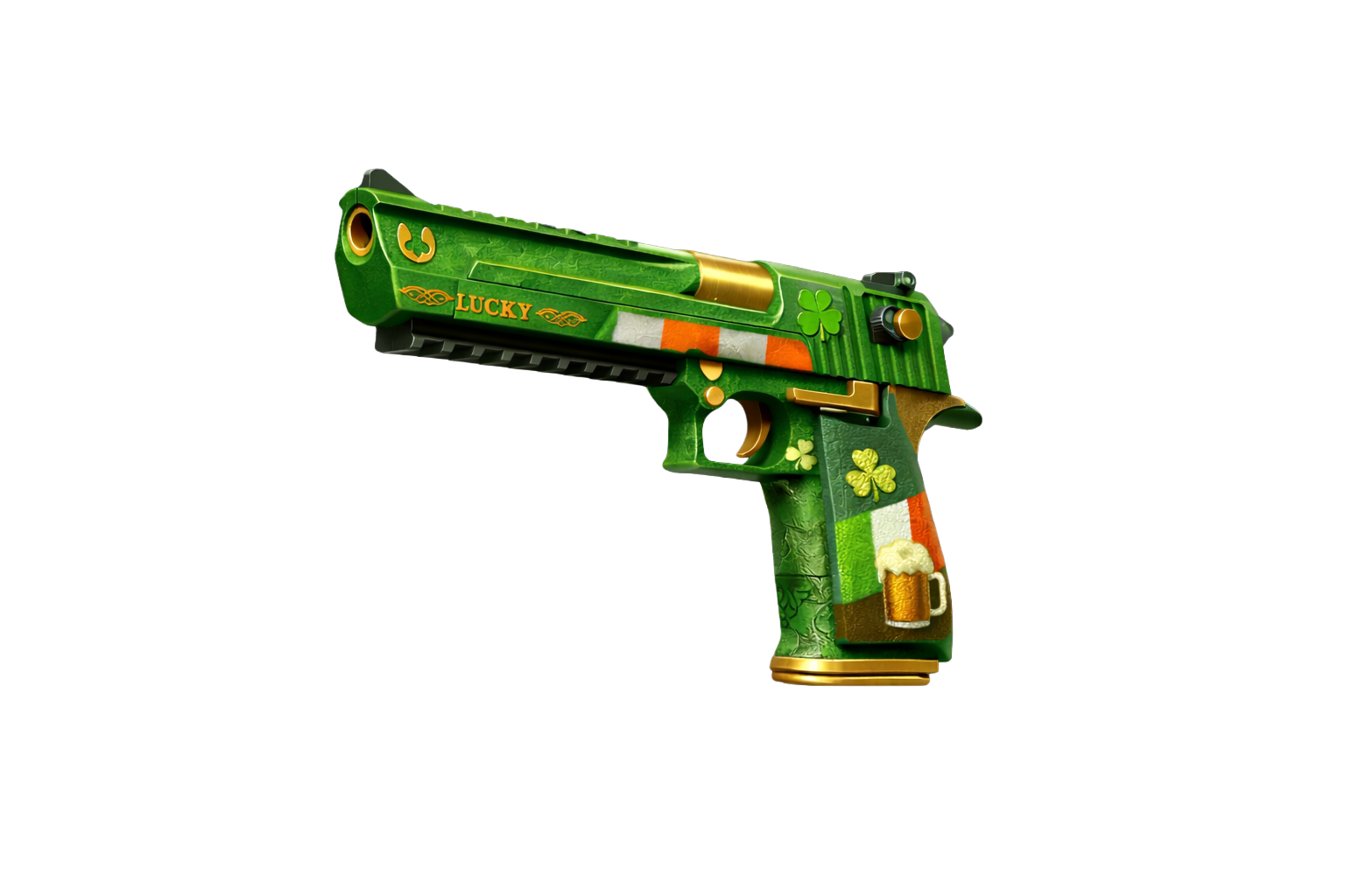 DESERT EAGLE | IRISH KISS artwork