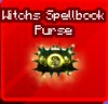 Witch’s Spellbook Purse artwork